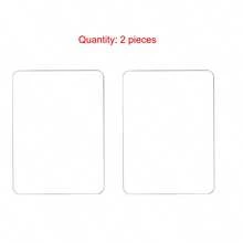 8.26 英寸 x 5.82 英寸白色磁性白板，配可擦写柔性马克笔，适用于冰箱磁铁、磁性白板、冰箱贴、厨房备忘录、购物清单、学校用品、返校用品、白板 - 彩色 - 查看 12