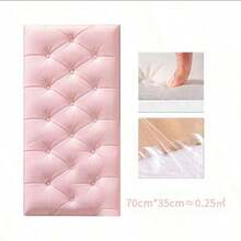 4/6 件 3D 软泡沫墙砖 - 即撕即贴自粘墙纸面板防水防潮墙面装饰非常适合榻榻米床头板、电视装饰墙、卧室、客厅、幼儿园可移除装修贴纸 - 墙板/壁纸/墙贴/春季装饰墙纸墙贴房间装饰 - 彩色 - 查看 9