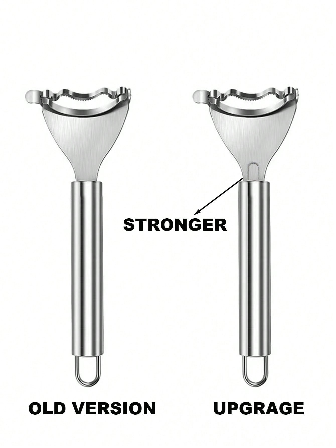 قشارة ذرة من الفولاذ المقاوم للصدأ قياس 7 بوصة، فا...