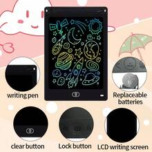 RSP 8.5吋/10吋/12吋/16吋 LCD繪圖寫字平板，兒童手寫板，塗鴉板，魔幻黑板，留言板，蒙特梭利教育繪畫玩具，開學用品，男孩女孩生日/萬聖節/聖誕節禮物 - 彩色 - 查看 11