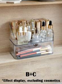 New Cosmetics Storage Box, With Compartments, Multi Specification Storage Box, Transparent PET Storage Box, Mirror Cabinet Storage Box, Transparent Drawer Type Desk Top Cosmetics Storage Box, Desk Top Shelf Can Be Stacked, Skin Care Products, Cosmetics, Face Cream, Water Emulsion, Lipstick, Perfume, Makeup Brush, Beauty Egg, Powder Puff Storage Bag,Room Decor, Bags,Makeup Bag,Vanity,Travel,Make Up Bag,Travel Essentials,Organizer,Storage,Travel Essential,Makeup Organizer,Makeup Bags,Make Up Organizer,Organiser,Toiletry Bag,Desk Organiser,Cosmetic Bag,Makeup Pouch,Make Up Organize,Vanity Accessories,Make Up Pouch,Make Up Bags,Jewellery Box,Pouch,Makeup Brush Holder,Brush Holder,Perfume Organiser,Pouch Bag