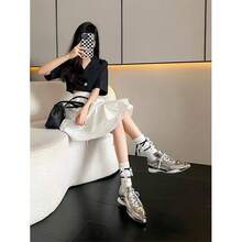 Women Boxing Shoes - Silver Upgraded Version - View 5