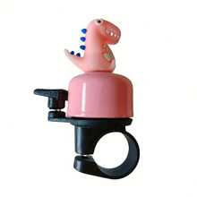 جرس دراجة بشكل ديناصور، صوت عالي 120 ديسيبل، جرس معدني متين - تأثير صوت الزئير للدراجات الجبلية والطرق، إكسسوار دراجة خارجي ممتع - متعدد الألوان - مشاهدة 12