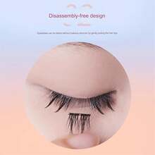 Dorolab Lashes, Dorolab Eyelashes, Dorolab Glue Free Eyelashes, Dorolab Reusable Glue-Free False Eyelashes, Magnetic Lashes With Clamp, Fake Eyelashes No Glue Or Eyeliner Clusters Waterproof (B) - D - 查看 10