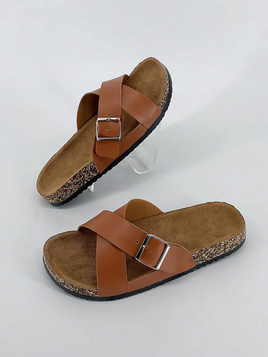 Men's Casual Slip-On Sandals, Black Slippers And White Sandals, Unisex Flip Flops, Women's Slippers And Sandals, Suitable For Beach, Outdoor And Office Wear