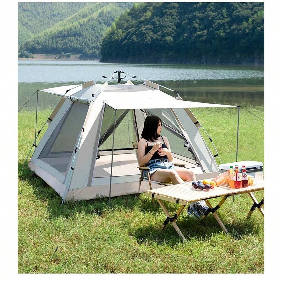 Camping Tents - Beige - View 1
