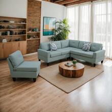 MoolSun Luxury Flannel L-Shaped Sectional Sofa Set,Segmented L-Shaped Sofa, Adjustable L-Shaped Sofa,Living Room Set, Living Room Furniture L-Shaped Sofa Set, Modern L-Shaped Segmented Sofa, Luxury L-Shaped Pillow Sofa Set With Premium Pillows – Modern Modular Living Room Furniture For Upscale Homes, Executive Offices & Conference Lounges – Plush Comfort.A Comfortable Sofa That Can Be Used As A Fashionable Gift