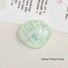 15 个贝壳形图钉，软木板贝壳装饰图钉，适用于学校、办公室、公告板、地图、照片墙、备忘板、学校用品、返校