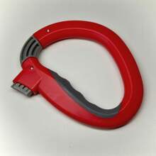 Easy-Carry Plastic Shopping Bag Holder With Comfort Grip Clips - Durable Basic Style Bag Organizer For Effortless Grocery Shopping & Home Essentials, Prevents Bag Cuts