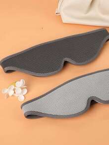 1pc New 3D Eye Mask, Sleep Blackout Uncompressed Eye Socket Adjustable Unisex All Season Home Use