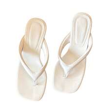 Women Flip-Flops - Plateado - Ver 7