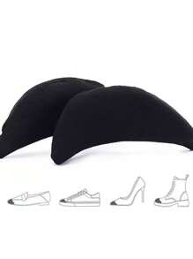 Adjustable Toe Cushion Foam High Heel Insoles, Anti-Slip Forefoot Pads, Thick Unisex Cushion Pads To Prevent Pain, Reduce Size Half Pad Forefoot Insoles