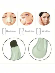 Mitesserentferner, Porenreiniger für Mitesser und Mitesser, Gesichtsreinigungswerkzeug, Beauty-Pflegewerkzeug, ergonomischer Mitesserentferner - Verschiedenfarbig - Übersicht 2