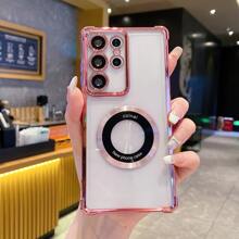 免费礼品（镜头膜）豪华磁性防震气囊手机壳适用于 Apple 6/7/8/X/XS/XR/11/12/13/14/15/16/16e、Galaxy S22/23/24/25/S24 FE/S25 EDGE、A04/05/06/A14/A15/A16/A24/A25/A34、Redmi Note 7/8/9/10/11/12/13、Redmi 9/10/12/13C、Honor X、HW、Realme C53 C55 防水防摔防刮