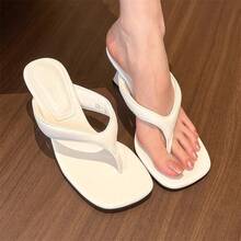 Women Flip-Flops - Plateado - Ver 3