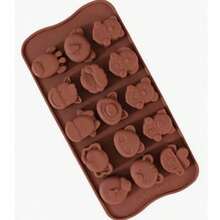 Molde De Silicone 15 LOVE De Grau Alimentar Antiaderente 3D Para Confeitaria/Chocolates/Doces/Bolo/Utensílio De Cozinha DIY - Chocolate - Visão 1