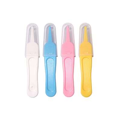 4pcs/1set Newborn Baby Nose Cleaning Tweezers, Ear Cleaning Clip Set, Infant Nasal Aspirator For Clearing Mucus, Baby Nose Cleaner And Ear Wax Removal Tool. Baby Care Gadget . Snot Booger Picker For Newborns, Infants & Toddlers
