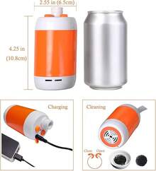 Iron Hammer Ducha portatil electrica Exterior portatil Camping anales duchas para Perros Alta presion Recargable de Alta Capacidad 4800mAh - Ducha - Ver 8