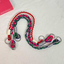 Women Crossbody - 藍橘編織肩帶 - 查看 3