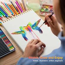 1 Book Blank Art Sketchbook, Drawing Sketchbook, Drawing Pad, Sketchbook, Student Art Blank Sketchbook, Sketchbook, School Supplies, Back To School