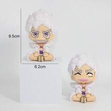 ONE PIECE 1 CÁI 9,5cm/3,74in  Figure Look Up Gear 5 .  Action Figure Q Version Kawaii  Figurine Room Decoration PVC Adult Collection Model Doll Toys Christmas Halloween Gift - Nhiều màu - Xem 15