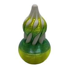 New 2025 3D Printed Gourd Spin Toy, Pressure Relief Spiral Rotational Structure , Birthday Gift, Christmas Gift, Holiday Present