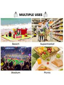 大号防水透明PVC手提袋，可用作化妆包、购物袋、果冻袋、礼品袋、透明单肩手提袋、派对包、婚礼生日派对礼品袋、手工手提袋、生日装饰袋、婚礼装饰袋、派对用品袋。时尚透明，女士防水透明包，适合夏季、度假、海滩、背包等各种场合，大容量，适合青少年、女性、大学生等。