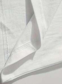 Men Casual Round Neck Short Sleeve 100% Cotton T-Shirt, Summer Vacation Top, Funny Graphic Tees, Y2K Street Wear, Gifts For Boyfriend And Husband