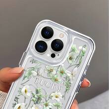 Funda para teléfono móvil compatible con phone 16 Pro Max, 16 Plus, 16 Pro, 16, 15, 14, 13, 12 y 11. Esta innovadora y elegante funda transparente de TPU suave cuenta con un diseño único, orificios de precisión para la lente y es resistente a golpes y caídas. Gotas. - transparente - Ver 5