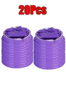 5 a 20 Sacos de Vômito de Viagem à Prova de Vazamento para Trabalho de Parto Prematuro e Uso em Veículos - Sacos Respiráveis, Portáteis e à Prova de Odores para Adultos e Gestantes, Marrom Claro com Estampa Floral e Borboleta, Itens Essenciais de Viagem | Sacos com Estampa Floral | Tecido Durável - Multicolorido - Ver 16