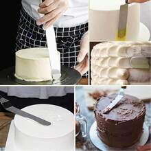 Kit de décoration de gâteau de 28 cm, fournitures de cuisson, plateau tournant de gâteau avec 2 spatules droites et coudées pour le glaçage, 3 lisseurs et grattoirs à glaçage. Accessoires et outils de cuisson pour débutants et professionnels, disponibles en plusieurs couleurs. - Multicolore - Voir 12