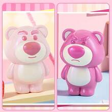 MINISO Disney Huggy Bear Mini Blind Box, Cute Strawberry Scented Design, High-Quality PVC Flocked Material, Suitable For Desktop Decor, Bag Pendant And Gifts (1pc, Random Delivery) - Multicolor - View 7