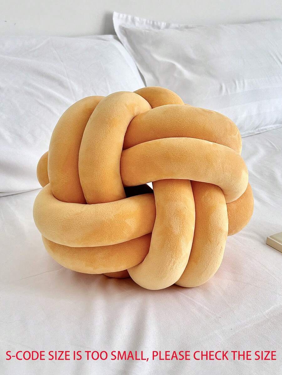 1 chiếc gối trang trí hình bát giác đa năng màu trơn, dùng trang trí ghế sofa, bàn cà phê, phòng ngủ - Màu vàng trâu - Xem 1