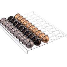 Kaffeekapsel Aufbewahrungsablage, Schubladeneinlage Organizer für kompatible Kapseln in der Küchenschublade, Zuhause