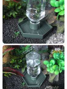 1 件 NOMOYPET 龟鬃狮爬虫水碗带瓶自动饮水器 NW-46 - 彩色 - 查看 4