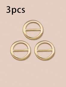 3 件围巾环夹，金属圆形皮带扣夹 T 恤领带夹女士时尚服装帽子腰带装饰金属圆形皮带夹（如因拍摄光线问题，商品颜色可能略有不同，不便之处，敬请谅解） - 彩色 - 查看 14