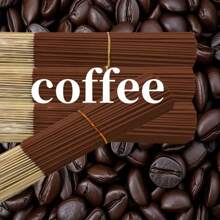 20/100/300 szt. bambusowych kadzidełek o zapachu kawy, odpowiednich do domowego oczyszczania powietrza, aromaterapii, jogi, biura, herbaciarni – prezent świąteczny