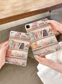 Nuevo estuche protector de silicona suave y transparente con diseño floral pintado para iPad 10.2 2021/2020, iPad Air 5, iPad 9th Gen, iPad Mini 6, iPad Pro 11, iPad 8th Gen, iPad 7th Gen, iPad 10.2 2018