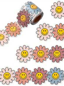 39.3 قدم إطار حدود لوحة نشرة بوهيمية بزهور عباد الشمس، تريم ملون بابتسامة زهور عباد الشمس للعودة إلى المدرسة، لديكور السبورة في الفصل والمكتب