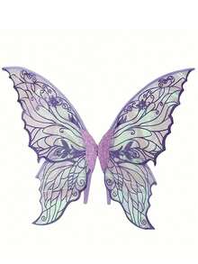 New Fairy Butterfly Wings, Halloween Performance Butterfly Wings, Festival And Stage Performance Props - Multicolor - View 7