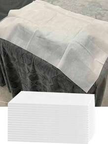 100pcs Premium Disposable Pillow Covers- Suitable For Beauty Salon, Home Spa And Nail Use