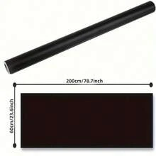 1 Roll Removable DIY Blackboard Wall Sticker For Office, Home, Art - Black Blackboard Sticker Art Project School Supplies,Back To School - Multicolor - View 6
