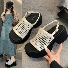 Women Heeled Sandals - 銀色 - 查看 1