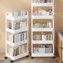 Living Room Kitchen Bedroom Bathroom Storage Rack Toilet Storage Rack Living Room Bedroom Snack Cosmetics Toy Storage Kitchen Storage Two Materials Optional Strong And Durable Bright Colors High Appearance