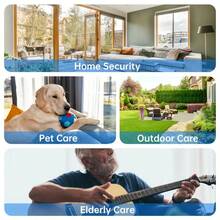 Solar-Powered IP65 Waterproof Security Camera, 2K High-Definition Outdoor/Indoor Wireless Camera, With Artificial Intelligence Motion Detection, Two-Way Audio, 5200 Mah Battery And Solar Panel, Suitable For Home, Pet, Babysit Camera, Garage, Yard, Solar Security Camera