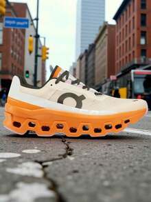 Tenis running clou narnaja balnco low en caja - Naranja - Ver 1