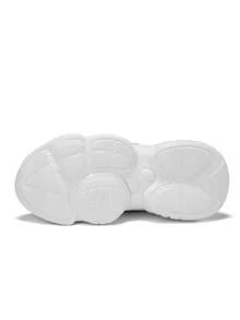 Boys' Shoes Children's Casual Shoes 2025 Autumn Leather Buckle Sneakers Girls' Comfortable Running Shoes Breathable Sports Shoes - 白色 - 查看 7