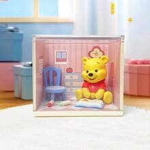 Miniso Figuras decorativas de la serie del hogar de Winnie the Pooh - Reproducción de escenas clásicas del hogar, combinando PVC de alta calidad con una artesanía fina, regalo de cumpleaños y regalo festivo (1 pieza, entrega aleatoria) - Multicolor - Ver 5