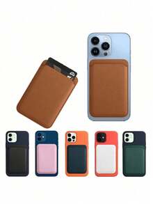 Magnetic Wallet Phone With Mag Safe Wallet Accessories For Phone 16 15 14 13 12 Pro/Pro Max/Plus/Mini Safe Case Series Card Covers For Card Holder Card Holder Wallet Business Card Holder Credit Card Holder Card Holder Women For Women For Men Card Wallet Magsafe Wallet Travel Essentials Everyday Essentials Back To School Essentials - Multicolor - View 7