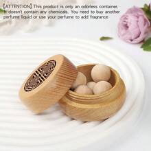 Ancient Portable No Perfume DIY Fragrance Wooden Box Aroma Diffuser Decorations Items Living Room Bedroom Car Home Accessories